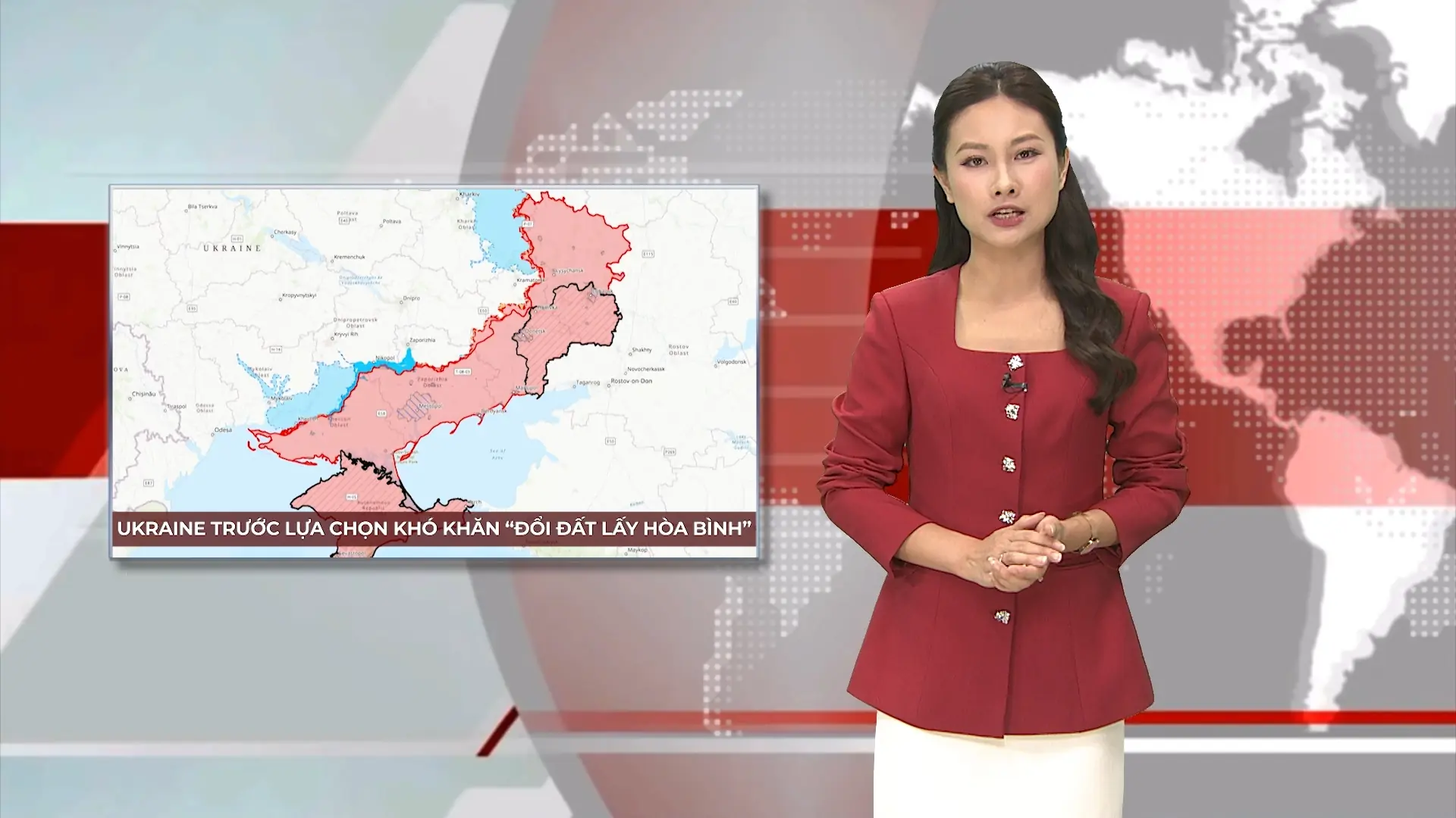 Ukraine trước lựa chọn khó khăn ‘đổi đất lấy hòa bình’ | Nhìn ra thế giới | 21/08/2025
